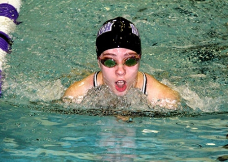 Norwich swimmers dominate; Greene captures MAC title
